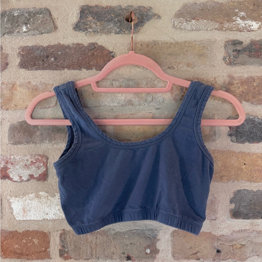 Blue bralette